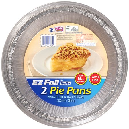 EZ FOIL Hefty  9 in. Pie Pan Silver Z99834
